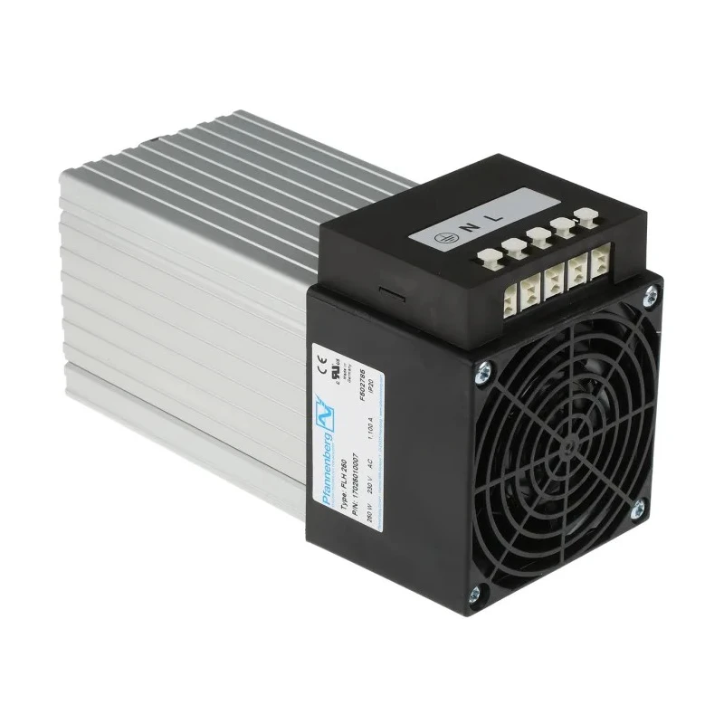 Pfannenberg 70 °C Enclosure Heater 230V AC 250W Output Fan Heater, Snap Mount, IP20 17025010007