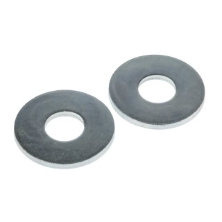 RS PRO Steel Bright Zinc-Plated Plain Washer, M16 Screw/Bolt Size, 4 mm Thickness, BS 4320G 122-4397