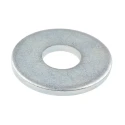 RS PRO Steel Bright Zinc Plain Washer M20 Compatible with BS 4320G Standard 60mm OD 22mm ID 5mm Thickness 122-4398
