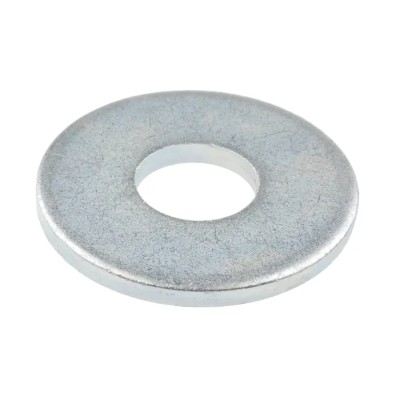 RS PRO Steel Bright Zinc Plain Washer M20 Compatible with BS 4320G Standard 60mm OD 22mm ID 5mm Thickness 122-4398