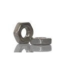 RS PRO Plain Stainless Steel Hex Nut M3 Half Height Corrosion Resistant Fastener DIN 439 122-4400