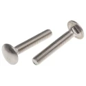 RS PRO Plain Stainless Steel Coach Bolt M8 x 50 mm with Square Neck DIN 603 122-4429