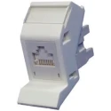 Molex CES PowerCat 6 FTP Series Angled Cat6 RJ45 FTP Shielded Modular Wall Outlet MGB-00003-02 SINGLE