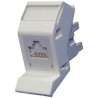 Molex CES PowerCat 6 FTP Series Angled Cat6 RJ45 FTP Shielded Modular Wall Outlet MGB-00003-02 SINGLE
