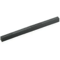 HARWIN M50-3 Series Straight Through Hole PCB Socket, 100-Contact, 2 Row, 1.27 mm Pitch, 12A, 150V, Nylon M50-3005045