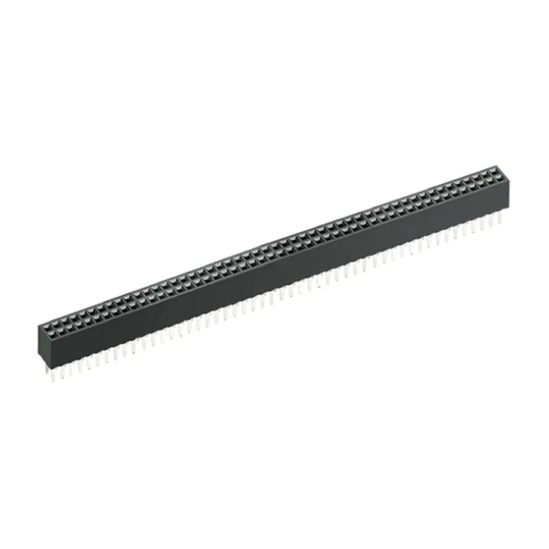 HARWIN M50-3 Series Straight Through Hole PCB Socket, 100-Contact, 2 Row, 1.27 mm Pitch, 12A, 150V, Nylon M50-3005045
