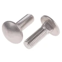 RS PRO Plain Stainless Steel Coach Bolt M10 x 30 mm, A2 Grade, Square Neck, DIN 603 122-4435