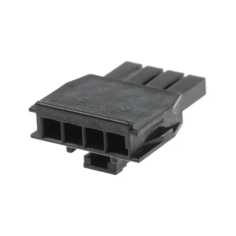 Molex Nano-Fit Female Connector Housing 2.5 mm Pitch 4 Way 1 Row Straight 105307-1204