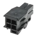 Molex Nano-Fit Female Connector Housing 2.5 mm Pitch 4 Way 2 Row Straight 105308-1204