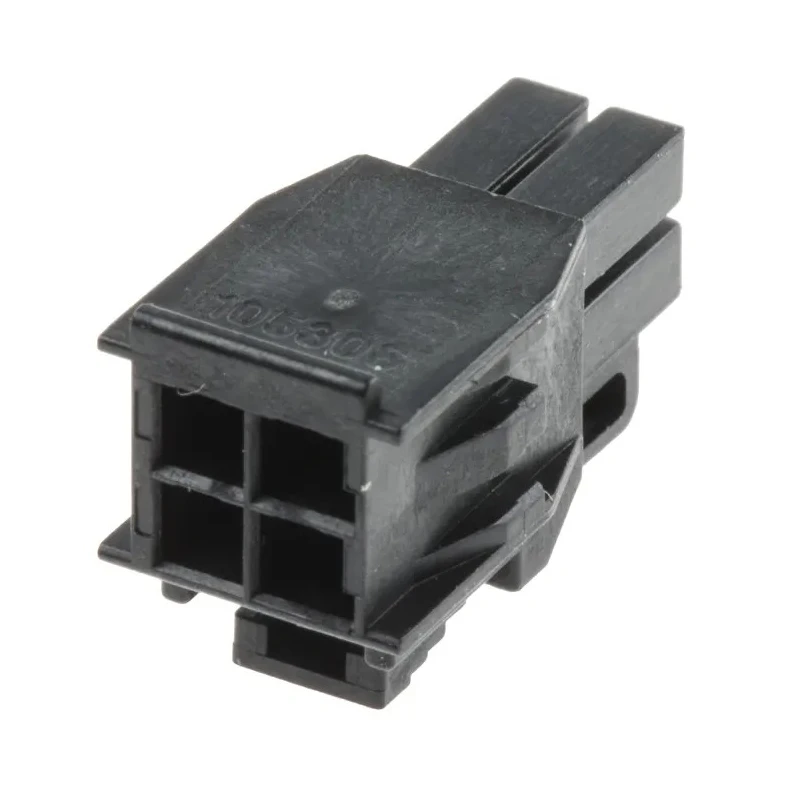 Molex Nano-Fit Female Connector Housing 2.5 mm Pitch 4 Way 2 Row Straight 105308-1204
