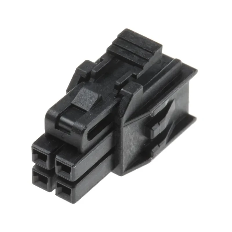 Molex Nano-Fit Female Connector Housing 2.5 mm Pitch 4 Way 2 Row Straight 105308-1204