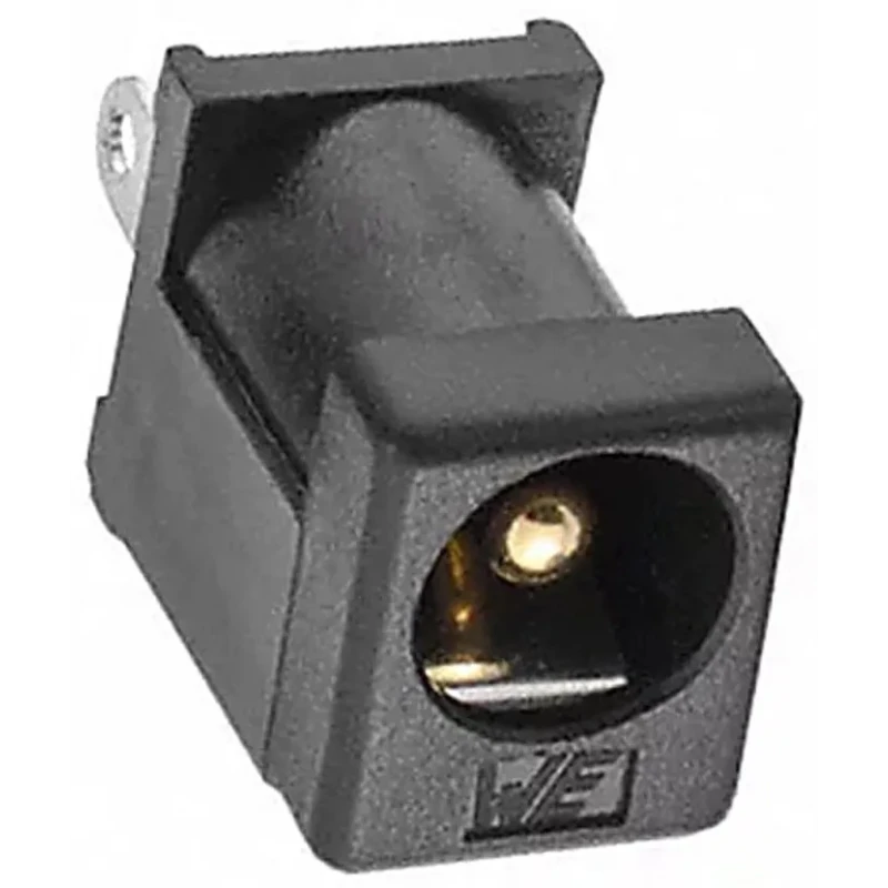 Wurth Elektronik WR-DC Straight DC Socket Panel Mount 3A 20V Length 9mm Gold Tin Contacts 694108402002