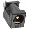 Wurth Elektronik WR-DC Straight DC Socket Panel Mount 3A 20V Length 9mm Gold Tin Contacts 694108402002