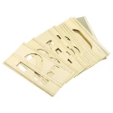 AT Brown 13 Piece Brass Stencil Numbers Only 51 mm Character Height 150138