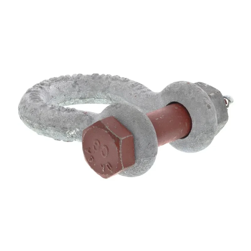 RS PRO Bow Shackle Zinc Plated Steel Safe Working Load 1.5t Zinc Plated Finish 312-3342