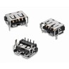 Wurth Elektronik Straight Through Hole Female 1 Port USB Type A Connector USB 2.0 614104150121