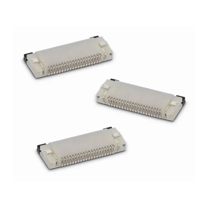 Wurth Elektronik 0.5 mm Pitch 6 Way Horizontal Female FPC Connector ZIF Bottom Contact 687106149022