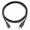 Wurth Elektronik IC Socket USB Cable Male USB Type C to Male Micro USB Type B USB 3.1 Black 1 m 632910731611