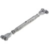 RS PRO Steel Jaw to Jaw Rigging Screw, Galvanised Steel, 3/4 in BSW Thread, 22t Load Limit, 2.3kg Weight, 387mm 312-3500