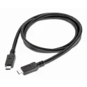 Wurth Elektronik IC Socket USB Cable Male USB Type C to Male USB Type C USB 3.1 Black 1m 632910731731