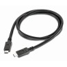 Wurth Elektronik IC Socket USB Cable Male USB Type C to Male USB Type C USB 3.1 Black 1m 632910731731