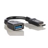 Wurth Elektronik IC Socket USB Cable Female USB Type C to Female USB 3.1 USB Type A Blue 120mm 632905731122