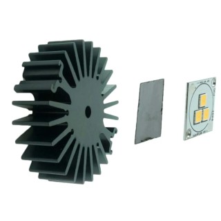 Intelligent LED Solutions Thermal Interface Pad Self-Adhesive Graphite 0.007 mm Thickness 5 W/mK 24 mm x 24 ILA-TIM-LES19-1A