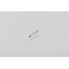 RS PRO Uninsulated Crimp Bootlace Ferrule 10 mm Pin Length 1.7 mm Pin Diameter 16 AWG Wire Size WE1.5-10