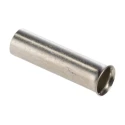 JST Uninsulated Crimp Bootlace Ferrule, 15 mm Pin Length, 3.5 mm Pin Diameter to 10 AWG Wire Size WE6-15