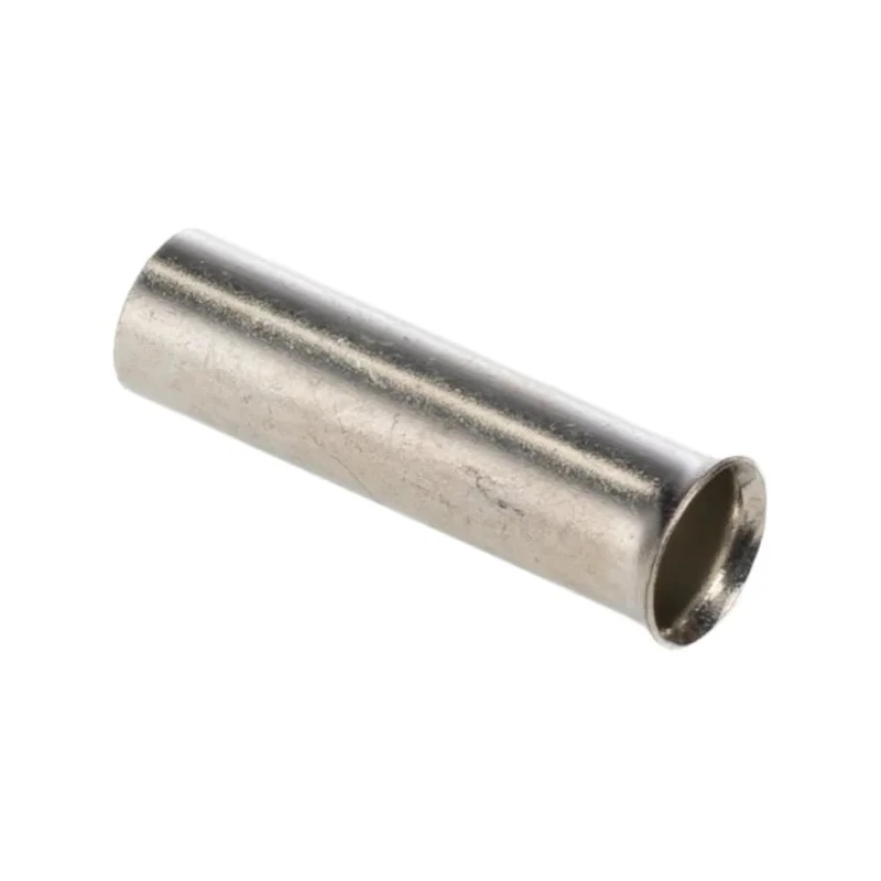 JST Uninsulated Crimp Bootlace Ferrule, 15 mm Pin Length, 3.5 mm Pin Diameter to 10 AWG Wire Size WE6-15