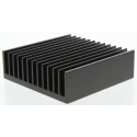 AAVID THERMALLOY Heatsink Universal Square Aluminium Black Anodised 1.79°C/W 31.75mm x 101.6mm x 101.6mm 766203B04000