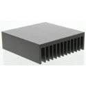 AAVID THERMALLOY Heatsink Universal Square Aluminium Black Anodised 1.79°C/W 31.75mm x 101.6mm x 101.6mm 766203B04000