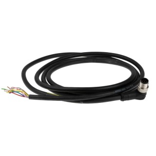 Brad from Molex Male 8-Way Right Angle to Unterminated Sensor Actuator Cable 2m 30V IP67 1200651800