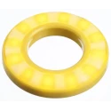APEM Yellow LED Panel Mount Indicator, Diffused Lens, 22.2 mm Mount Hole, IP67, 24V dc, QH22057YC