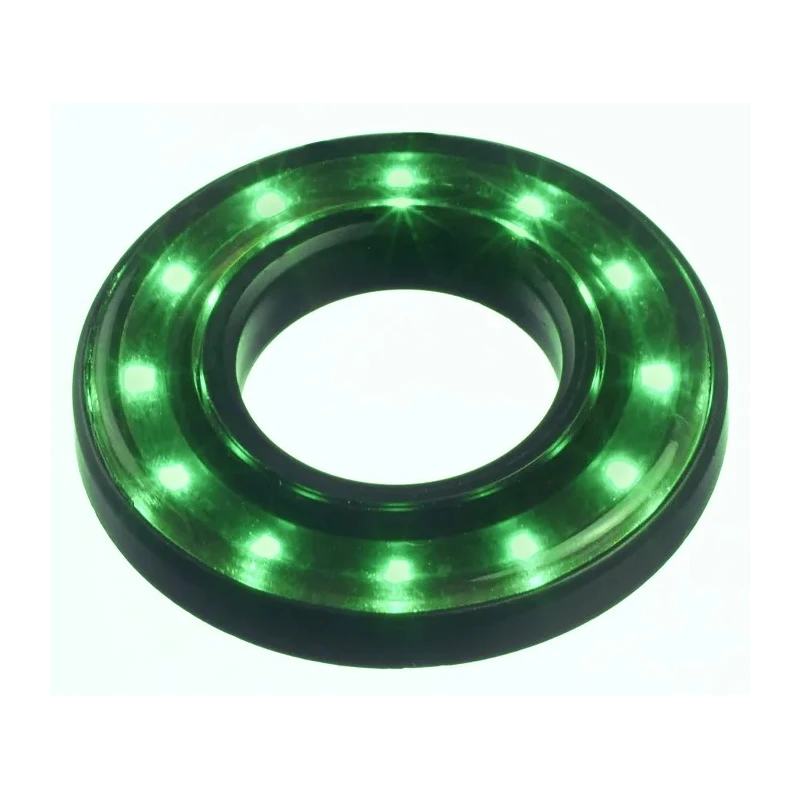 APEM Green LED Panel Mount Indicator, 16.1 mm Mount Hole, Diffused Lens, IP67, 12 to 24 V dc, QH16028GC