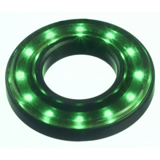 APEM Red Panel Mount LED Indicator, QH Series, 22.2 mm Mount Hole, Lead Wire Termination, IP67, 24V dc QH22028GC