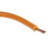 RS PRO Orange Hook Up Wire 57/0.15 mm Core Strands 30 m Polyvinyl Chloride 600V 100°C 122-5863