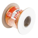 RS PRO Orange Hook Up Wire 57/0.15 mm Core Strands 30 m Polyvinyl Chloride 600V 100°C 122-5863