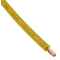RS PRO Yellow Hook Up Wire, 57 x 0.15 mm Core Strands, 2.7 mm Diameter, 30 m Length, 600V, Flame Retardant 122-5861