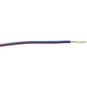 RS PRO Blue and Red Hook Up Wire 57 x 0.15 mm Core Strands 2.7 mm Outside Diameter 600V Polyvinyl Chloride 122-5869