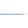 RS PRO Blue and White Automotive Hook Up Wire, 57/0.15 mm Core Strands, 2.7 mm OD, 600V, 30 m Length, Polyvinyl 122-5870