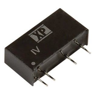 XP Power 1 W Isolated DC-DC Converter, 24V DC Output, 10 mA, 24V DC Input, Through Hole SIP Package IV2424SA