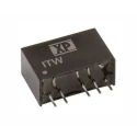 XP Power ITW Series Isolated DC/DC Converter 15V, -15V Output, 33mA, 36V DC Input, 1W, Through Hole ITW2415S