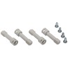 Fibox Polyamide Screw Set for Use with 1912 Base Tempo Enclosure MBS HH SCREW SET GREY