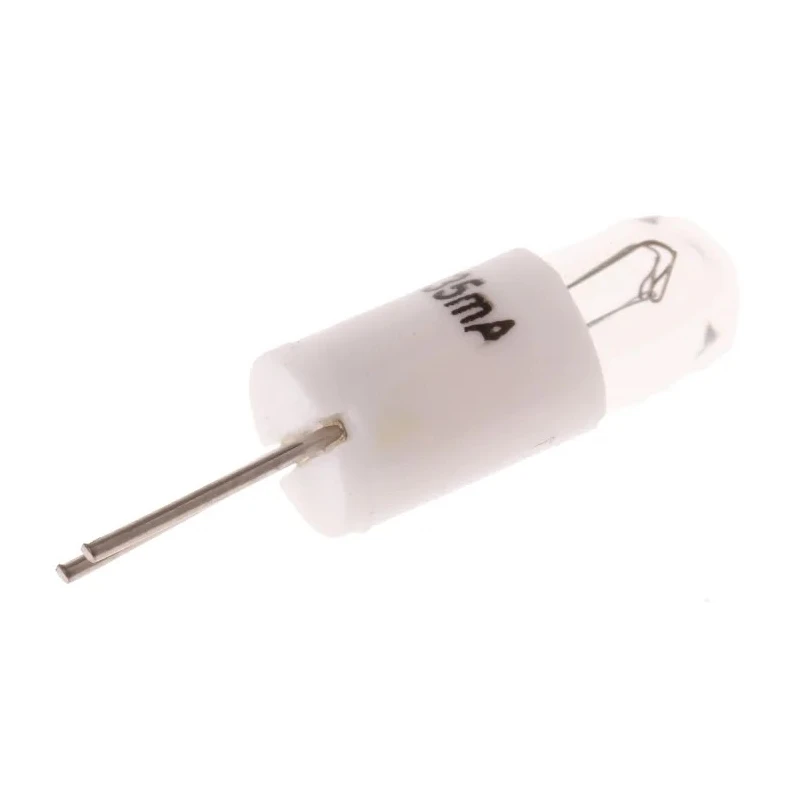 RS PRO Incandescent BI-Pin Indicator Light Clear Lens 24V 35mA 7500h 104-553