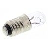 RS PRO Indicator Light, Clear, 6.5V, 150mA, 2500h Lifespan, E5 Lamp Base, T1 1/2 Bulb RS104-575 104-575