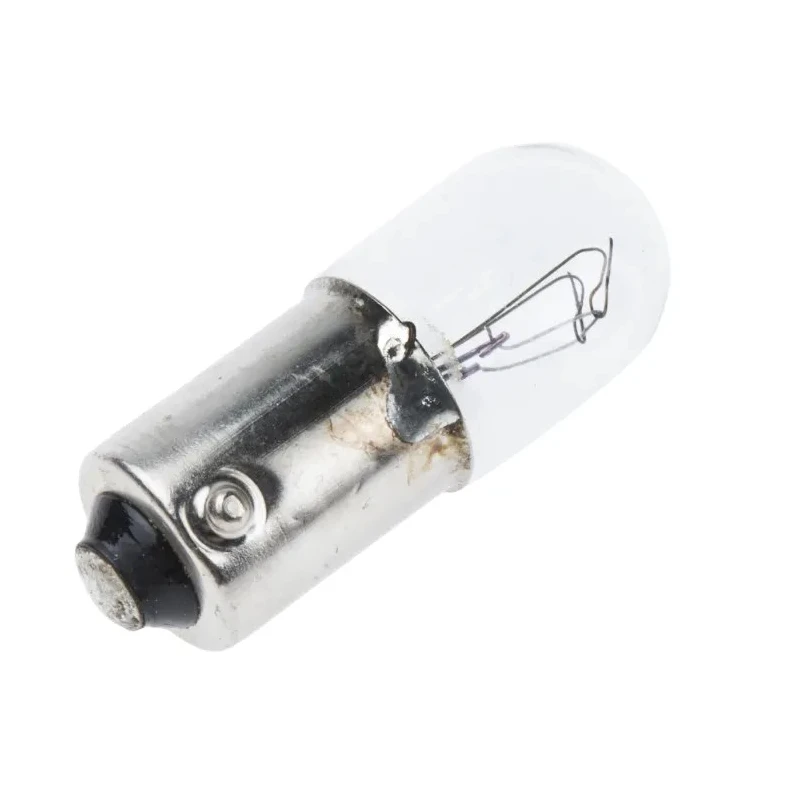 RS PRO BA9S Indicator Light Clear, 60V, 33mA, 3000h Lifespan BA9S