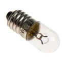 RS PRO E10 Clear Indicator Light 6.5V 30mA 40000h Lifespan 10mm Diameter 28mm Length 104-806