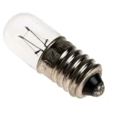 RS PRO Filament Indicator Light Clear Lens E10 Base 24V 50mA 10mm Diameter 28mm Length 5000h Lifespan 104-828