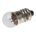 RS PRO Indicator Light Clear E10 Base 1.25V 250mA 10h Lifespan 104-856